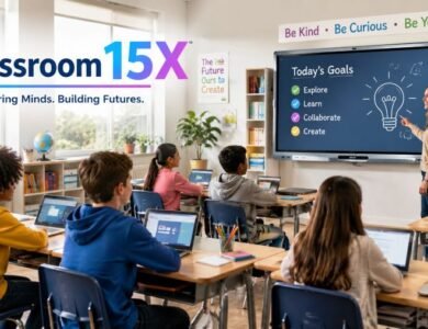 Classroom 15X browser gaming platform with colorful online games