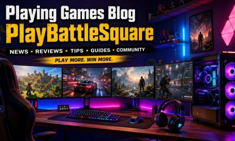 Playing Games Blog PlayBattleSquare