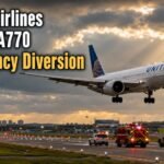 United Airlines Flight UA770 Emergency Diversion