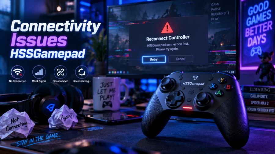 Connectivity Issues HSSGamepad
