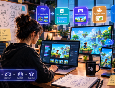 The Future of Game Design With AI and No-Code Tools