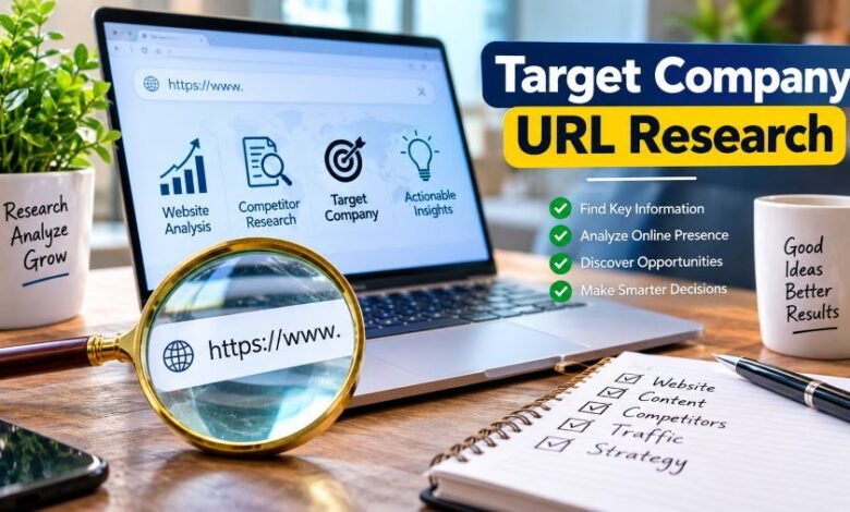 Target Company URL Research