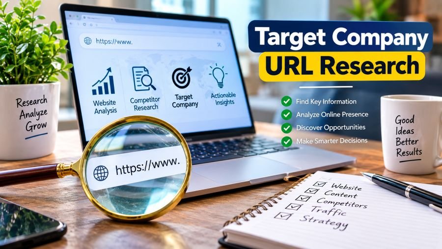 Target Company URL Research
