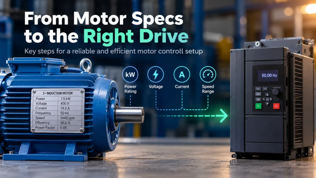 How to Match a Variable Speed Drive to a Motor’s kW Rating